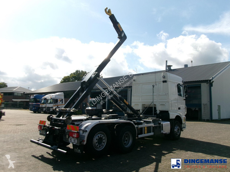 Kamion DAF 480 FAN 6x2 Hyva container hook 20 t