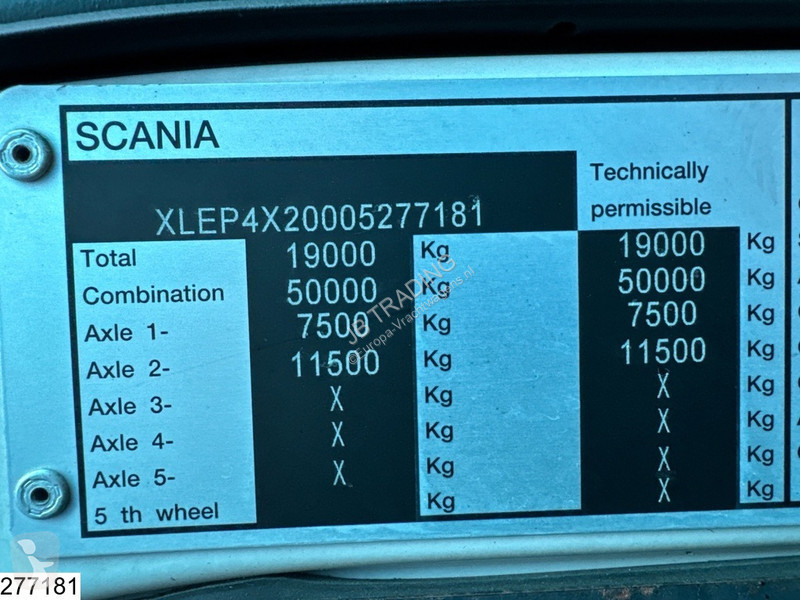 Kamion Scania 360 EURO 5, Carrier, B.A.R.