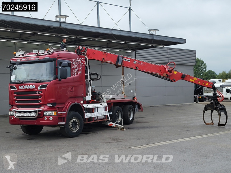 Camion Scania 580 6X4 Jonsered J28505 83 wood...