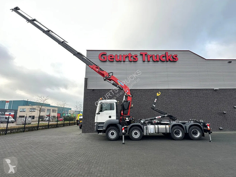 Camion MAN TGS 8X4 BL+ HYVA 18.55.S...