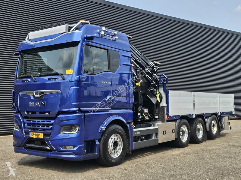 Kamion MAN 35.580 / 8x4-4 / HIAB 50TM CRANE+ JIB
