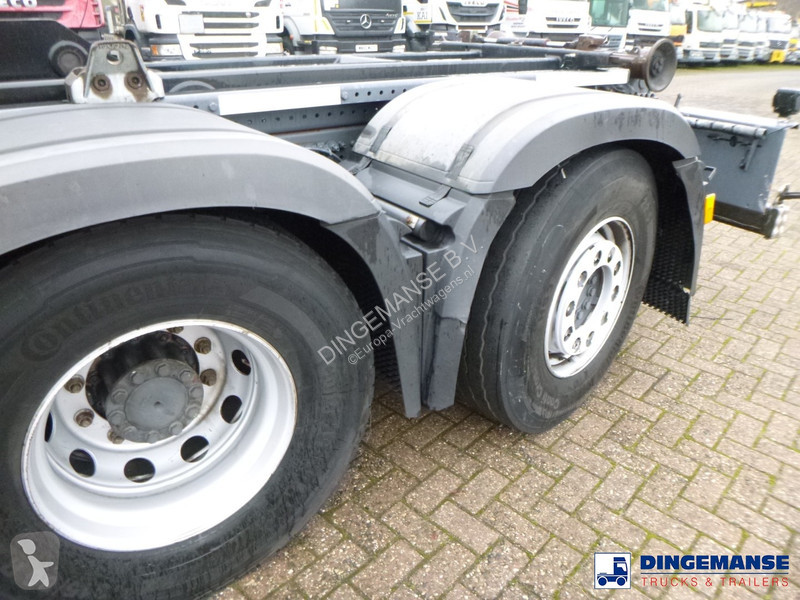 Kamion Mercedes 2843 6x2 Hyva container hook 20t