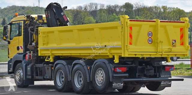 Kamion MAN 35.440 * HIAB 122 B-3 DUO / 8x4