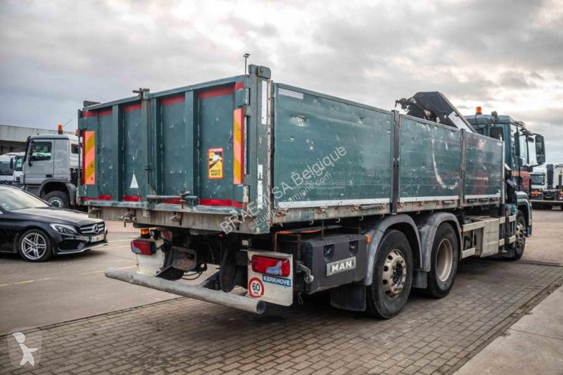 Lastbil MAN TGS BL + HMF 1520