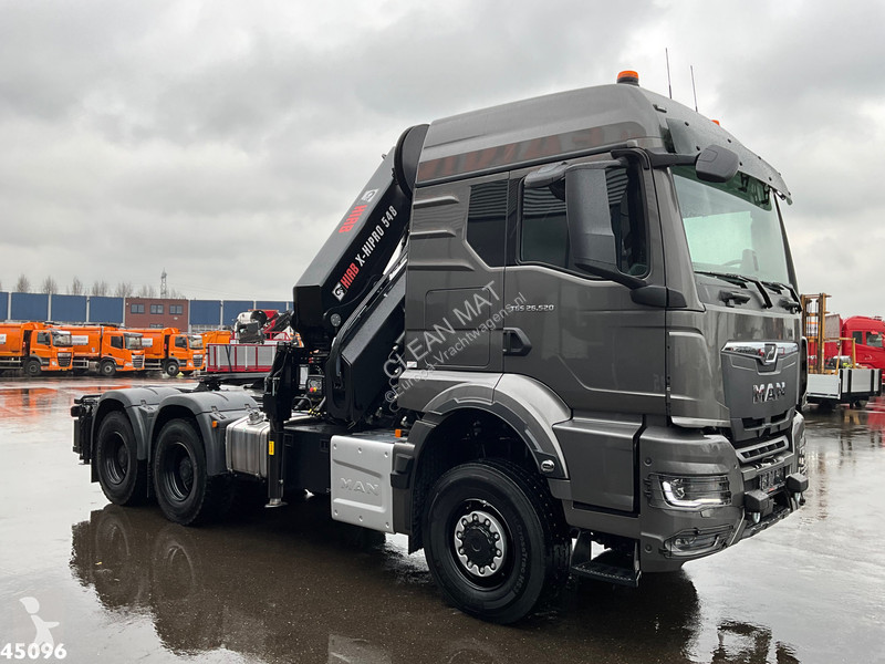 Camion MAN 26.520 Euro 6 6x6 Hiab 54 Tonmeter...