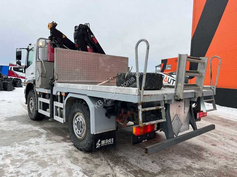 Kamion Mercedes 1018 4x4 Hiab 077 - B3 HiDUO