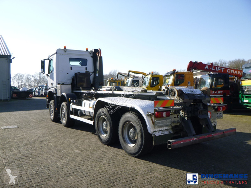 Camion Mercedes 4545 8x8 AJK container hook 25 t