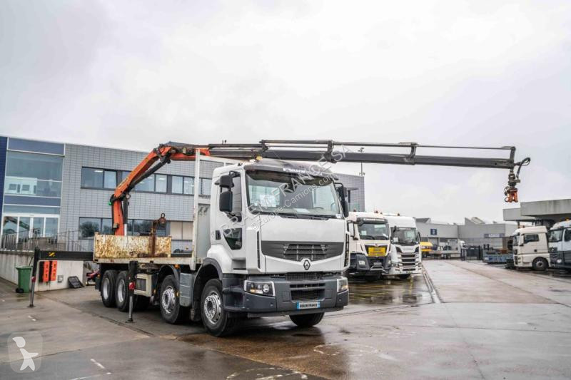 Camion Renault LANDER 380 DXI+PALFINGER 18002/4X