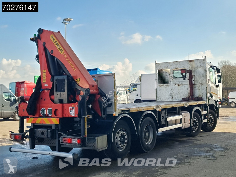 Vrachtwagen Renault C 380 8X2 Palfinger...