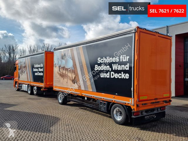 Lastbil med släp Mercedes 2548 / Retarder /...