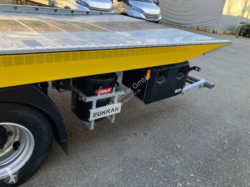 Camión MAN 8.190 FG mit neuem Schiebeplateau...