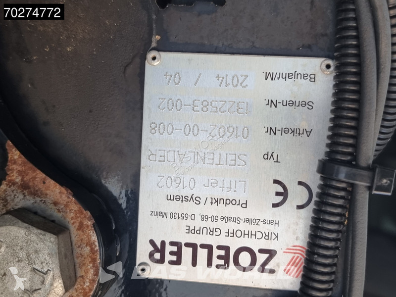 Camion Scania P280 6X2 20m3 Zoeller Seitenlader...