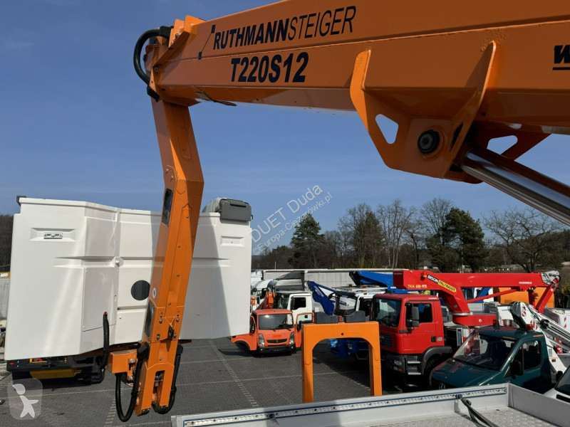 Camion Mercedes 1324 4x4 Zwyżka RUTHMANN...