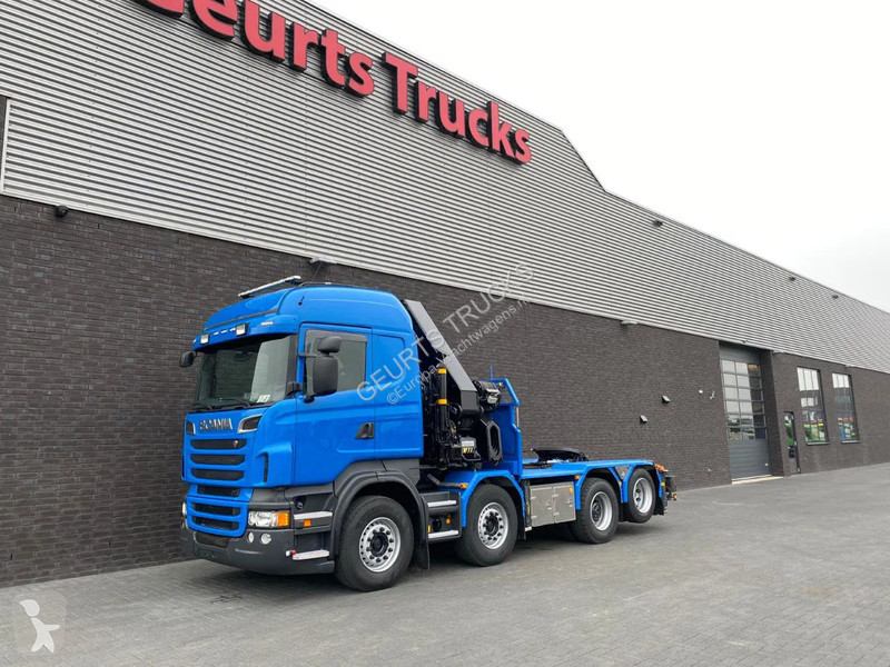 Kamion Scania R560 V8 8X2 TREKKER/BAKWAEN +...