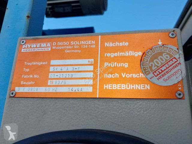 Uitrusting voor vrachtwagens  Hywema-4 RG 1,7...