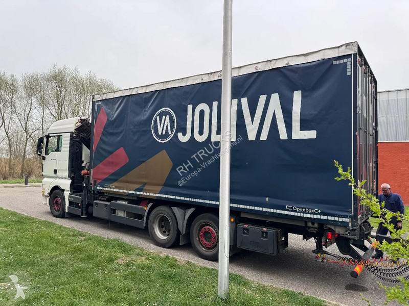 Lastbil MAN TGX 6X2 - EURO 6 + PALFINGER...