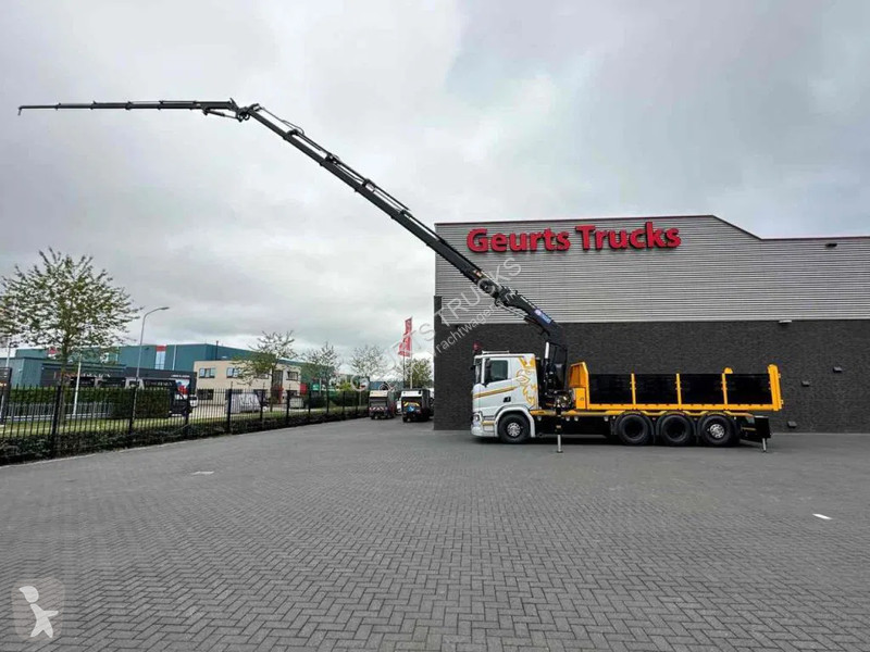 Kamion Scania R530 V8 NS 8X4 TRIDEM MET HYVA 2Z...