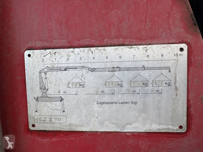 Camion Scania G490 6X6  Blatt-Blatt Penz Kran...