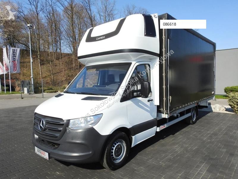Nyttofordon Mercedes SPRINTER 316  PLANDEKA 10...