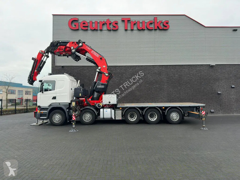 Kamion Scania R520 V8 10X4 TRIDEM +...