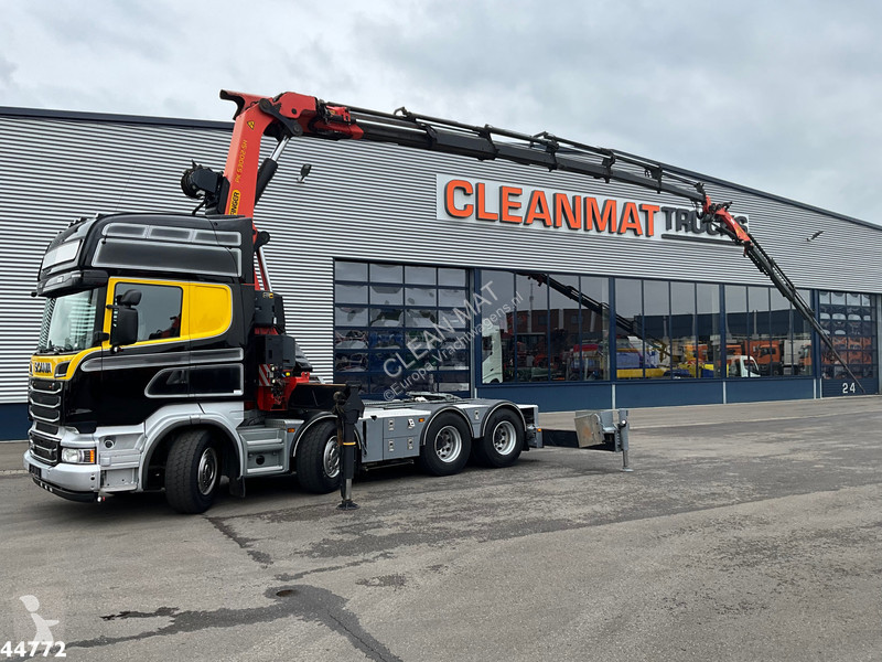 Camion Scania R500 8x4 V8 Retarder alfinger 53...