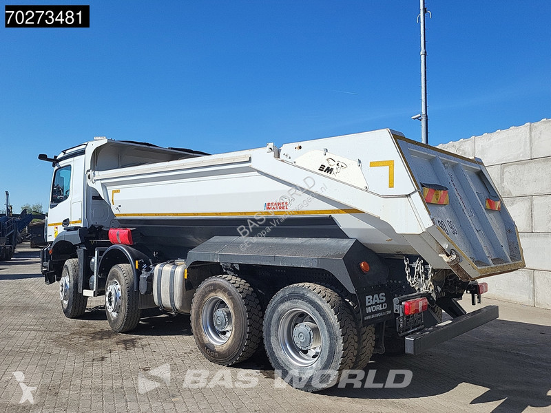 شاحنة Mercedes 3246 8X4 16m3 Bennes Marrel...