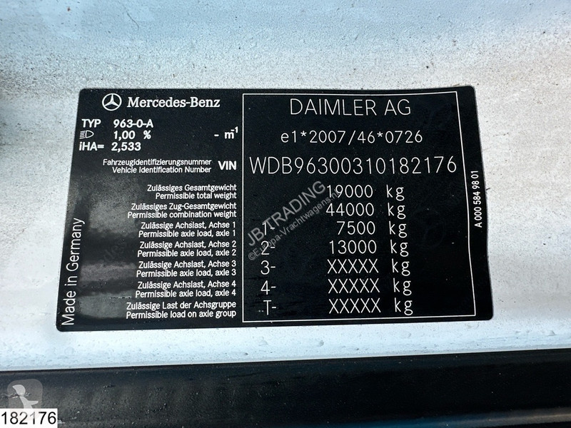 Kamion Mercedes 1842 EURO 6, Dhollandia