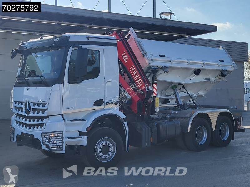 Kamion Mercedes 3348 6X4 Fasi F195A.2.24 Kran 3...