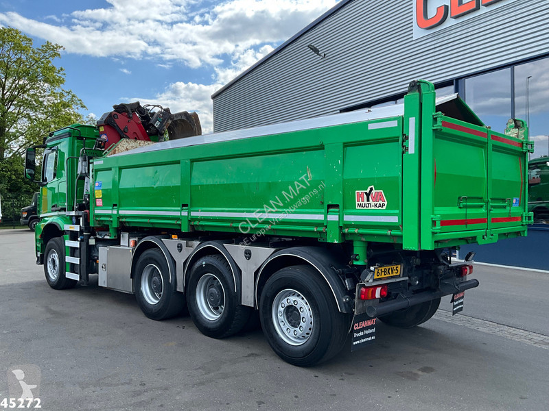 Camion Mercedes 3743 8x4 Euro 6 HMF 19 Tonmeter...