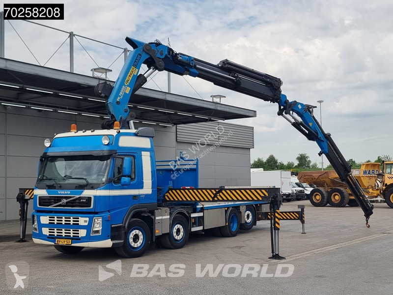 Camion Volvo FM 440 8X2 Palfinger PK02 + JIB +...
