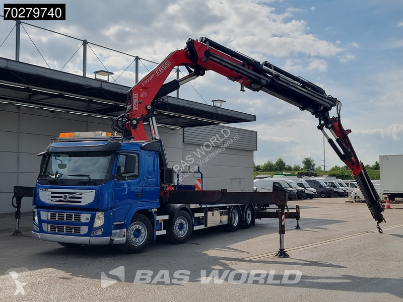 Camion Volvo FM 450 8X2 FASSI 100 Ton/Meter...