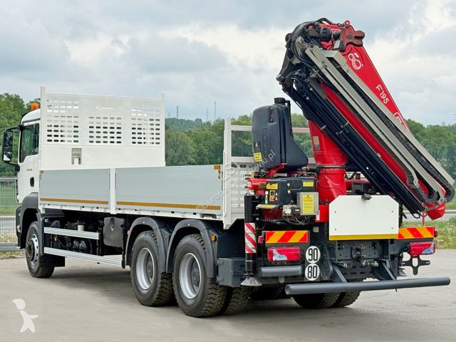 Lastbil MAN TGS * FASSI F195A.2.24 / FUNK * 6x4...