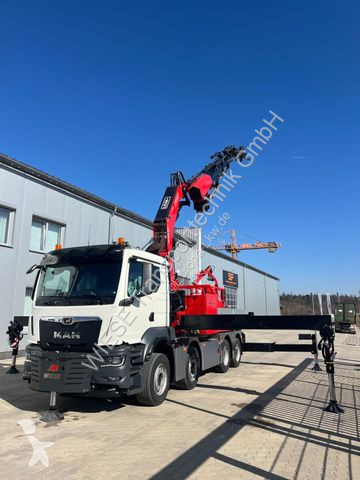 Lastbil MAN MAN 8x4 mit F1150RA.2.28 L616...
