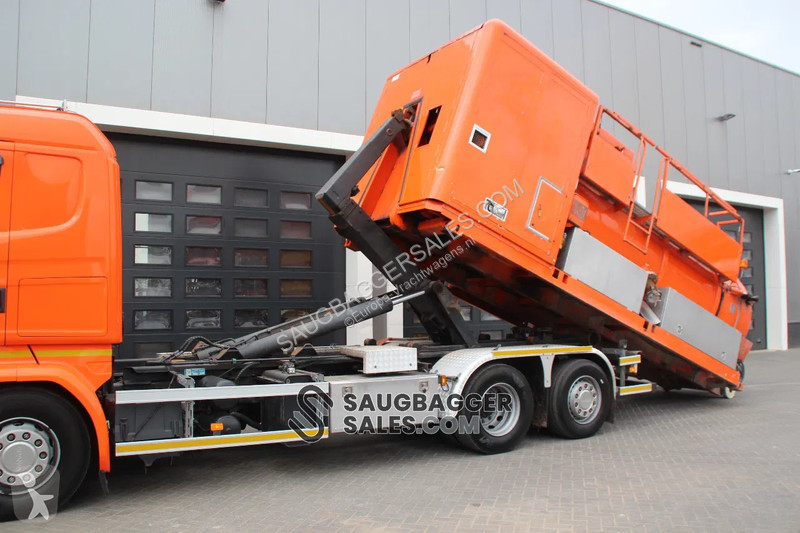 Camion Scania R520 V8 KOKS MegaVac oader 8000...