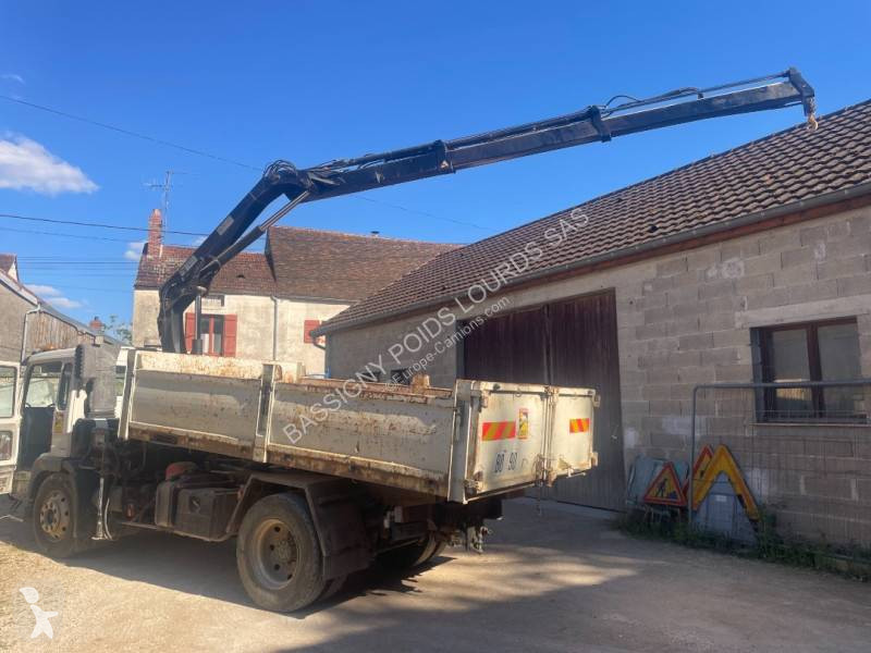 Camion benne TP Volvo FL6 4x2 Gazoil Euro grue occasion n°10565297