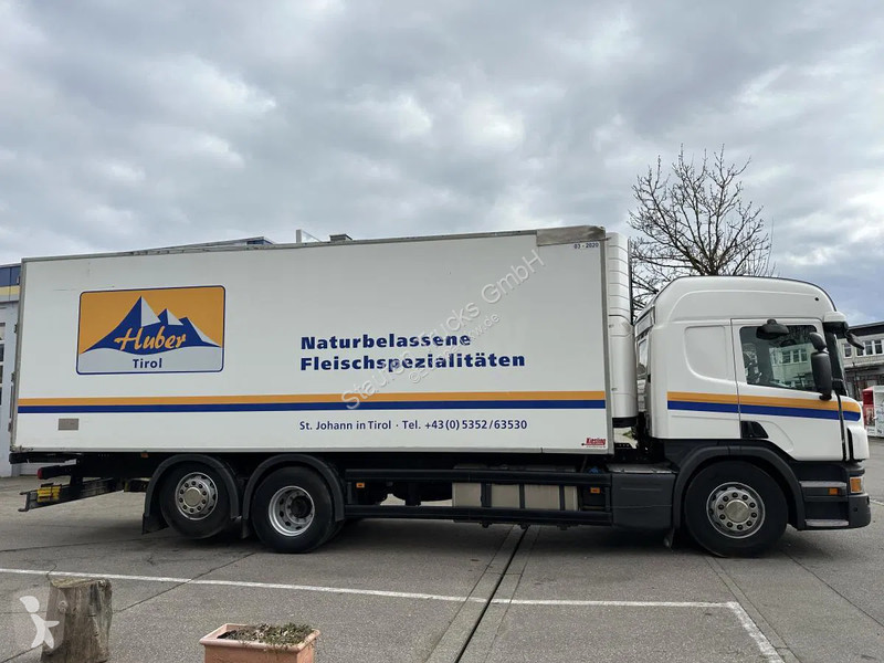 Kamion Scania P410 6x2 Fleisch KW Rohrbahnen...