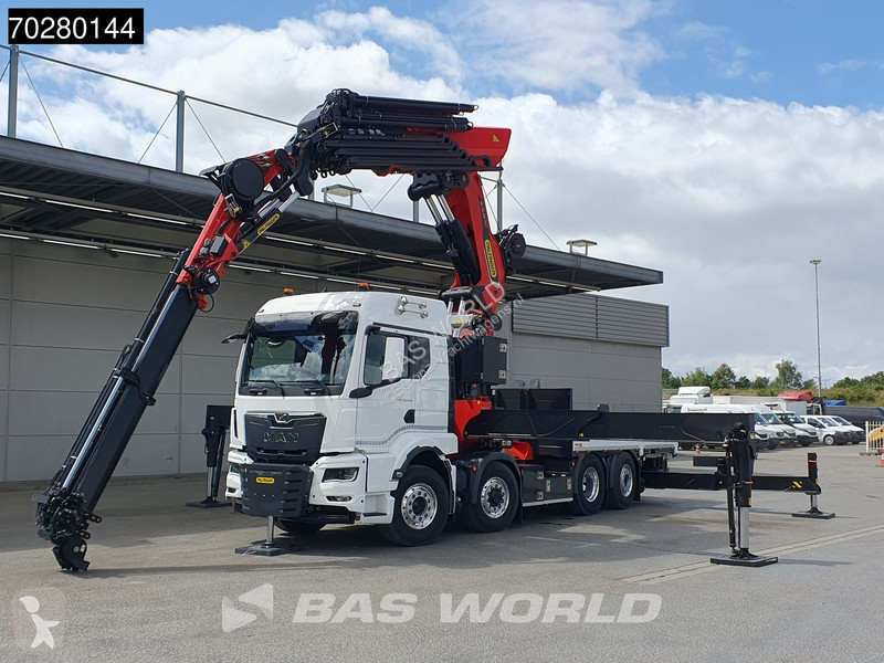 Camion MAN 35.520 8X4 Palfinger PK135.002 TEC 7...