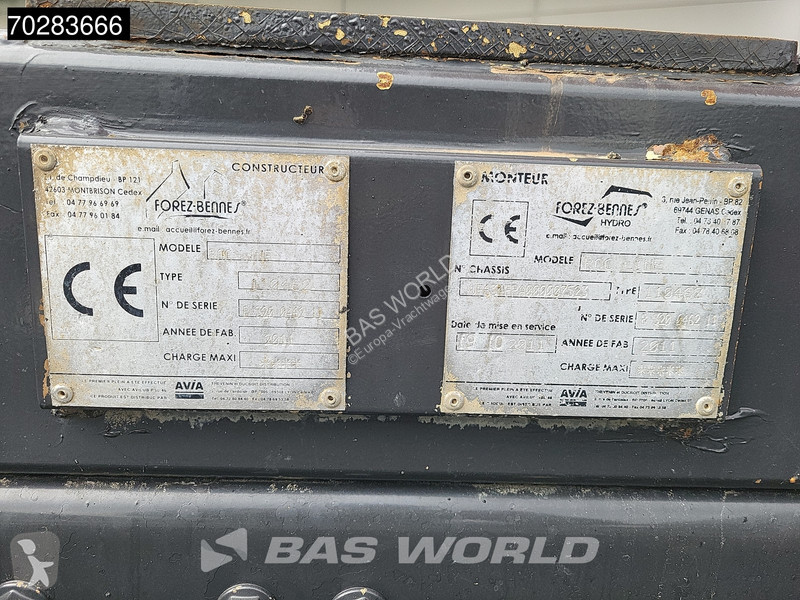 Lastbil Renault 430 8X4 16m3 Forez Bennes...