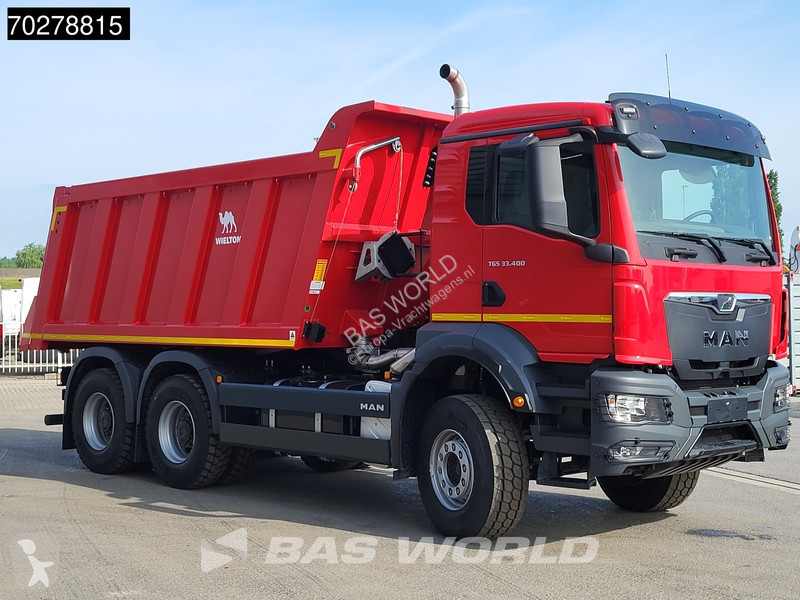 Vrachtwagen MAN 33.400 6X4 NEW! 16m3 Wielton...