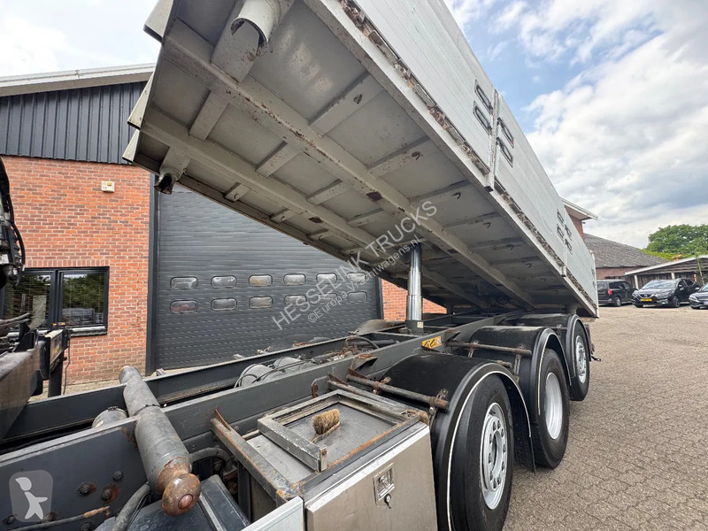 Camion DAF 85360 8X2 3 Zijdige kipper HIAB 16...
