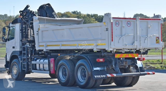 Camion Volvo FMX Kipper 5,20m*HIAB 122 D-4...