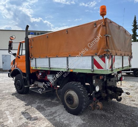 Gemeentevoertuig Unimog 1250L Zweiwege