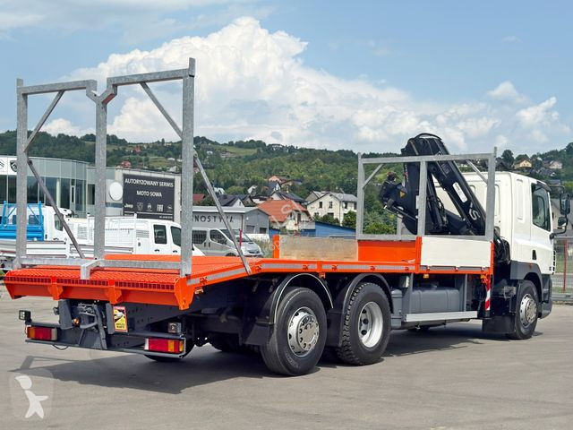 Lastbil DAF 85380*ABSCHLEPPWAGEN 7,20m+ HIAB...