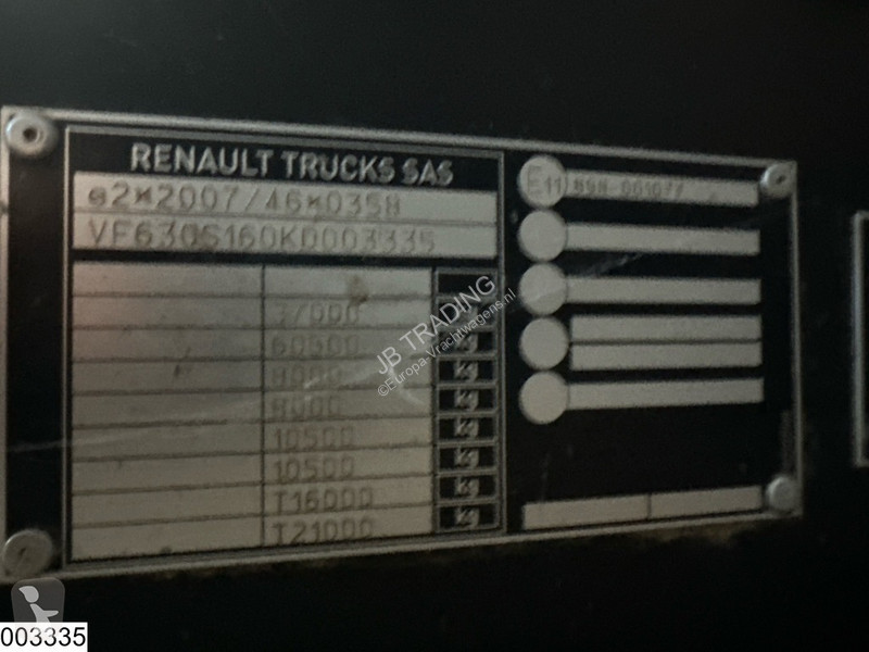 Kamion Renault C 430 8X4, EURO 6, Steel...