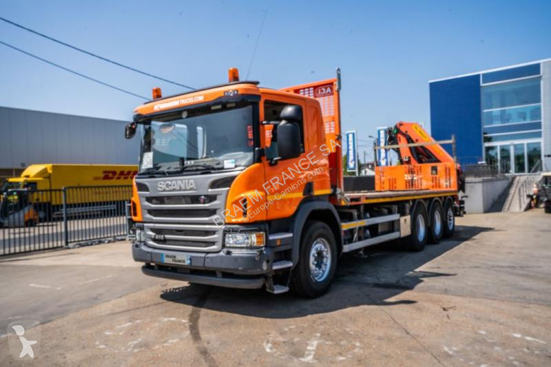 Camion Scania P 410 + PAFINGER PK22002/5 EXT.