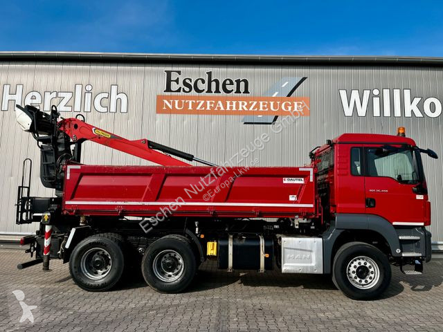 Lastbil MAN 26.460 6x4BB|Palfinger M12L83...