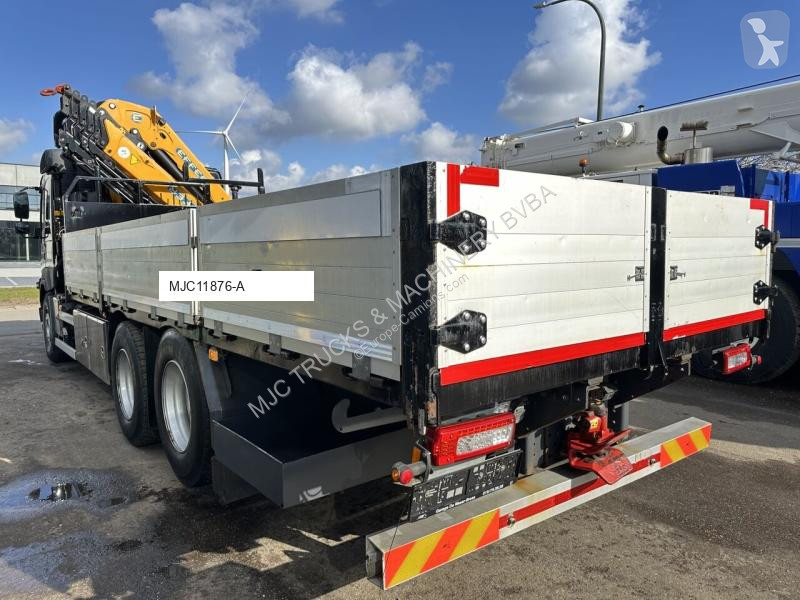 Camion Volvo FMX 370 6x2 PRITSCHE 6M35 + KRAN...