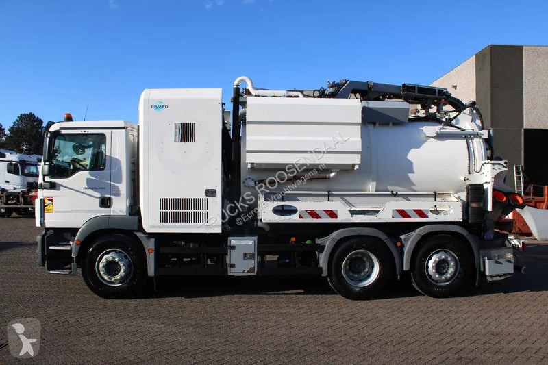 Kamion MAN 26.340 + RIVARD 11.8M3 + PUMP + EURO 6