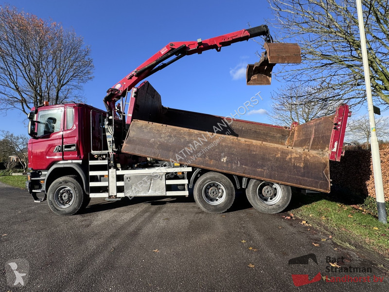 Camion Scania 410 6x6 Euro 6 met 2 zijden...