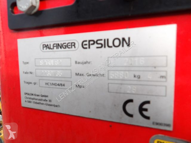 Kamion Palfinger 260L-3880 HOURES-NO CONTAINER-TOP